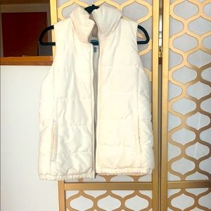 White Puffer Vest